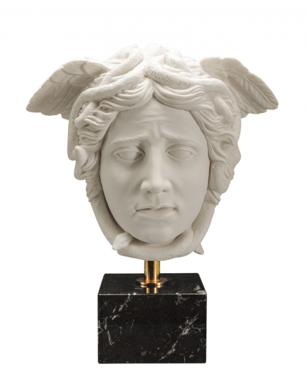 Medusa head marble statuette 600030047-1