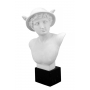 Marble bust of "MERCURY"  (sculptor A.Santini) 600030102 H30 cm - photo 3