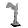 Marble statuette of NIKE OF SAMOTHRACE  (copy by A.Santini) 600030001 H37 cm - photo 3