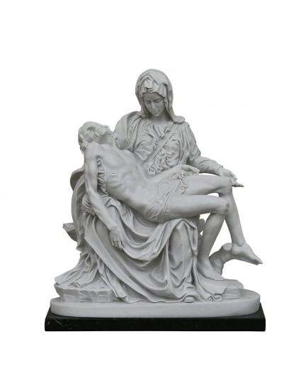 Pieta Michelangelo marble statuette 600030019-1
