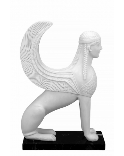 Sphinx of Naxos marble statuette 600030094-1