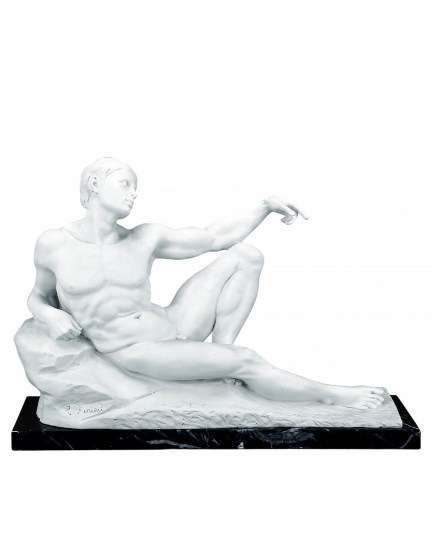 THE CREATION OF MAN (ADAM) marble sculpture 600030063-1
