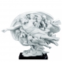 СОТВОРЕНИЕ ЧЕЛОВЕКА (БОГ) мраморное панно (скульптор E.Furiesi) 600030062 - фото 2