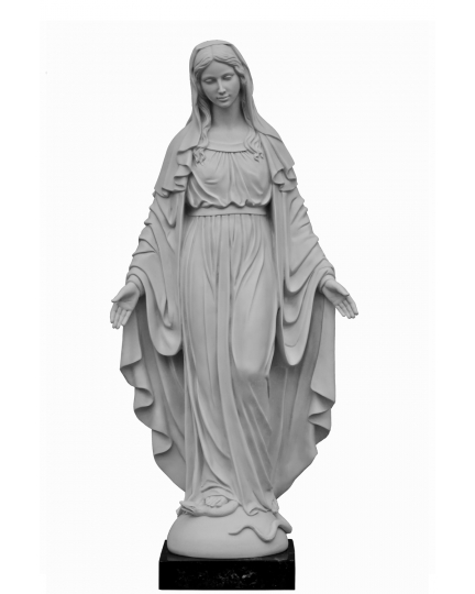 THE VIRGIN MARY   (copy by A.Santini) H93 cm