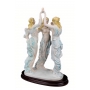 Marble sculpture of THREE GRACES  A.Santini 600030046 H40 cm - photo 3