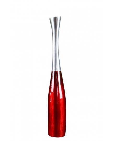 Aluminum vase "Bowling" small 600151007-01