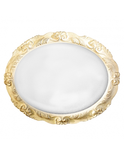 Oval mirror in a classic frame 300070014-01