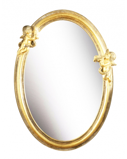 Oval mirror in a classic frame 300070019-01