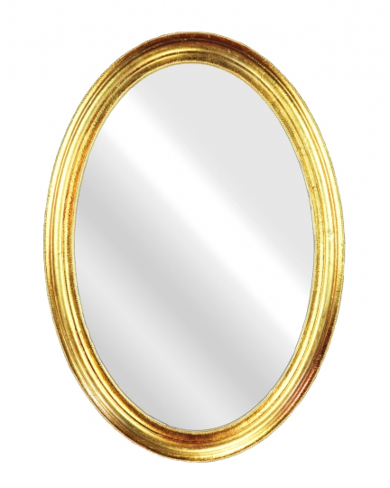 Oval mirror in a classic frame 300070054-01