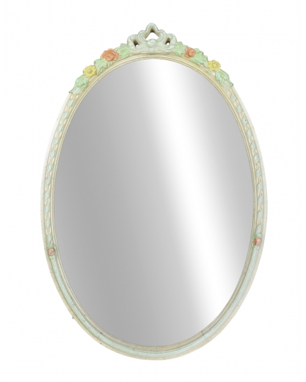 Oval mirror in a classic frame 300070069-1