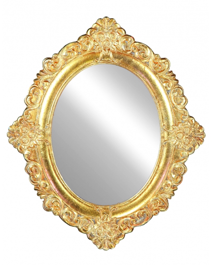 Oval mirror in a classic frame 300070085-01