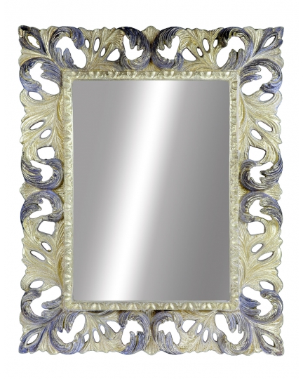 Rectangular mirror in a carved frame 300070002-001