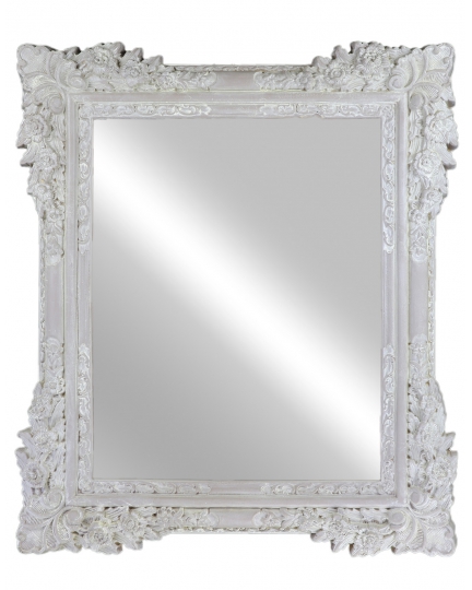 Rectangular mirror in a carved frame 300070044-1