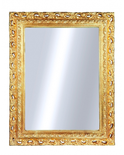Rectangular mirror in a carved frame 300070052-001