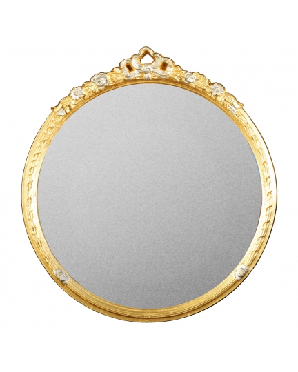 Round mirror in a classic frame 300070016-01