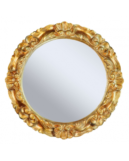 Round mirror in a classic frame 300070062-001