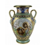 LARGE URN №1 with two handles in the style of Byzantine mosaics H73cm from the "Gold&Azure" series - photo 3